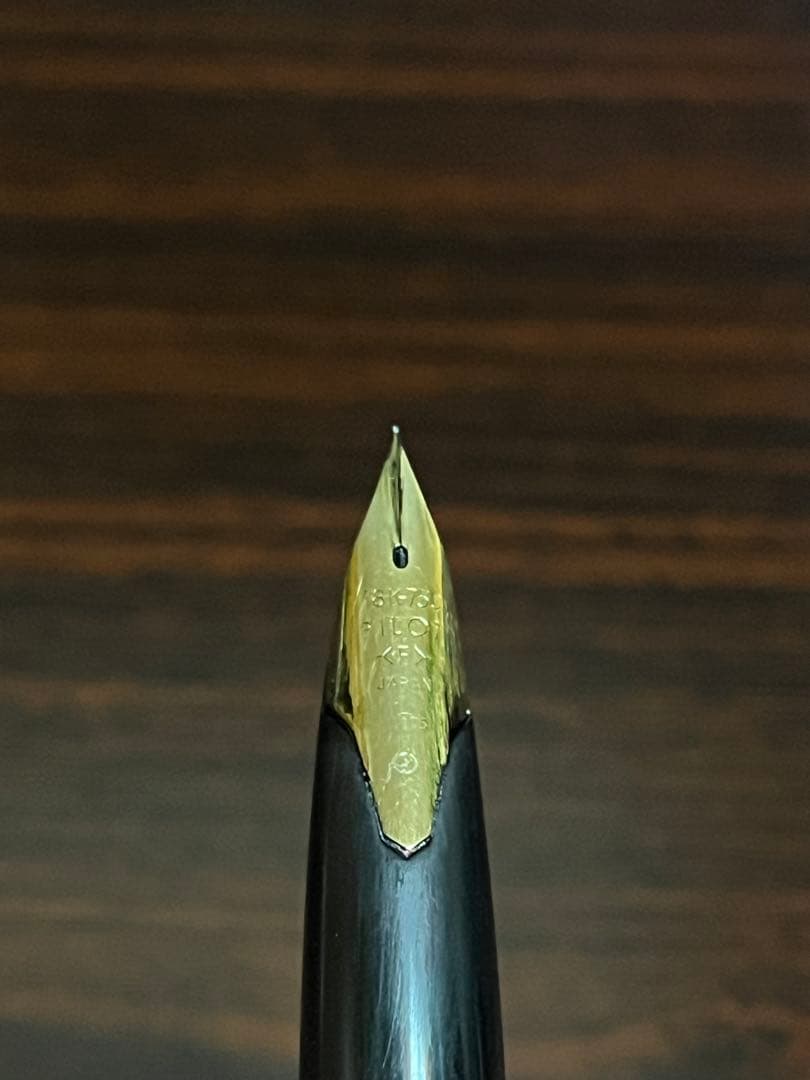 Pilot 万年筆 カスタム 楓 18K ペン先【F】　レトロ