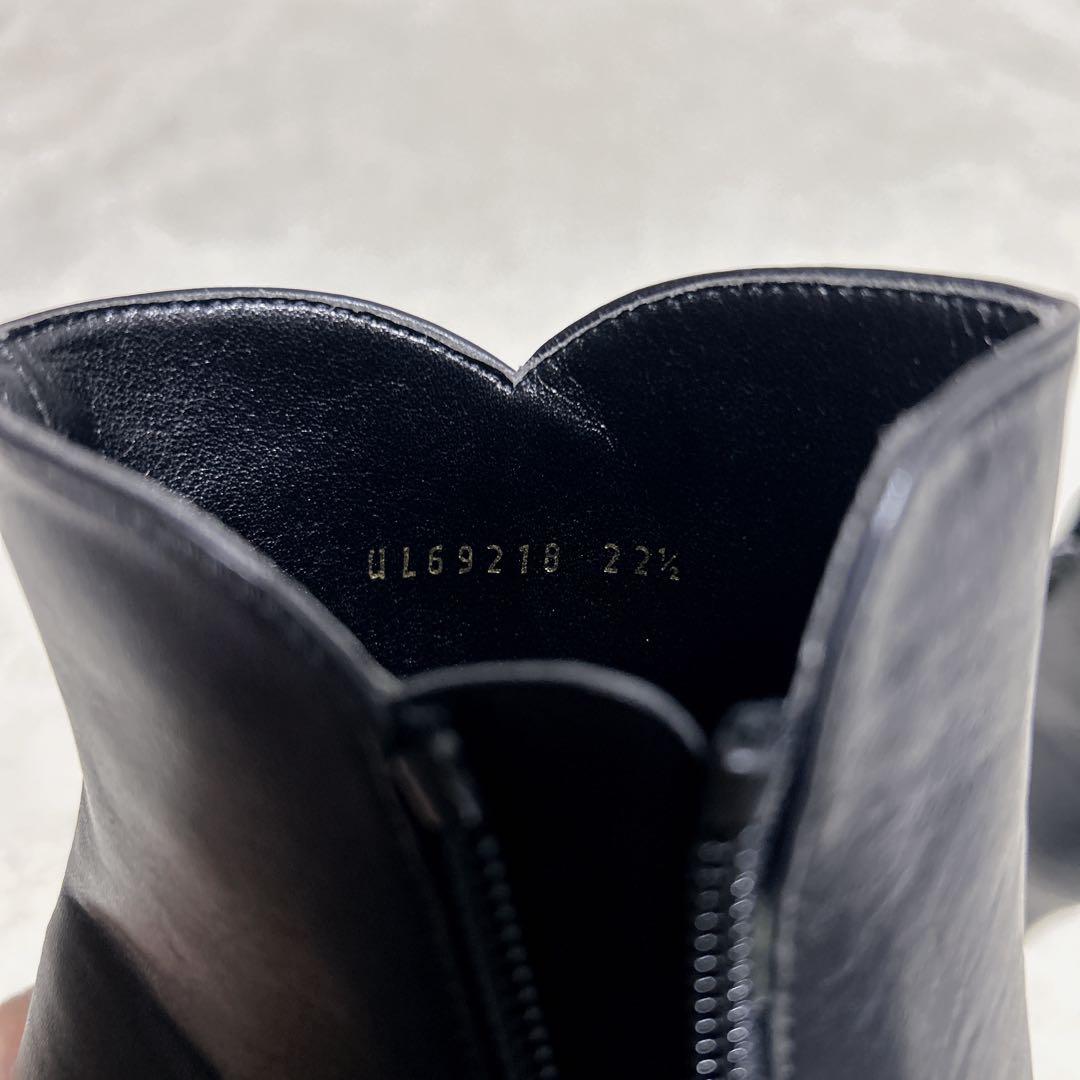 ✨試着のみ✨ DIANA ショートブーツ ポインテッドトゥ レザー 22.5