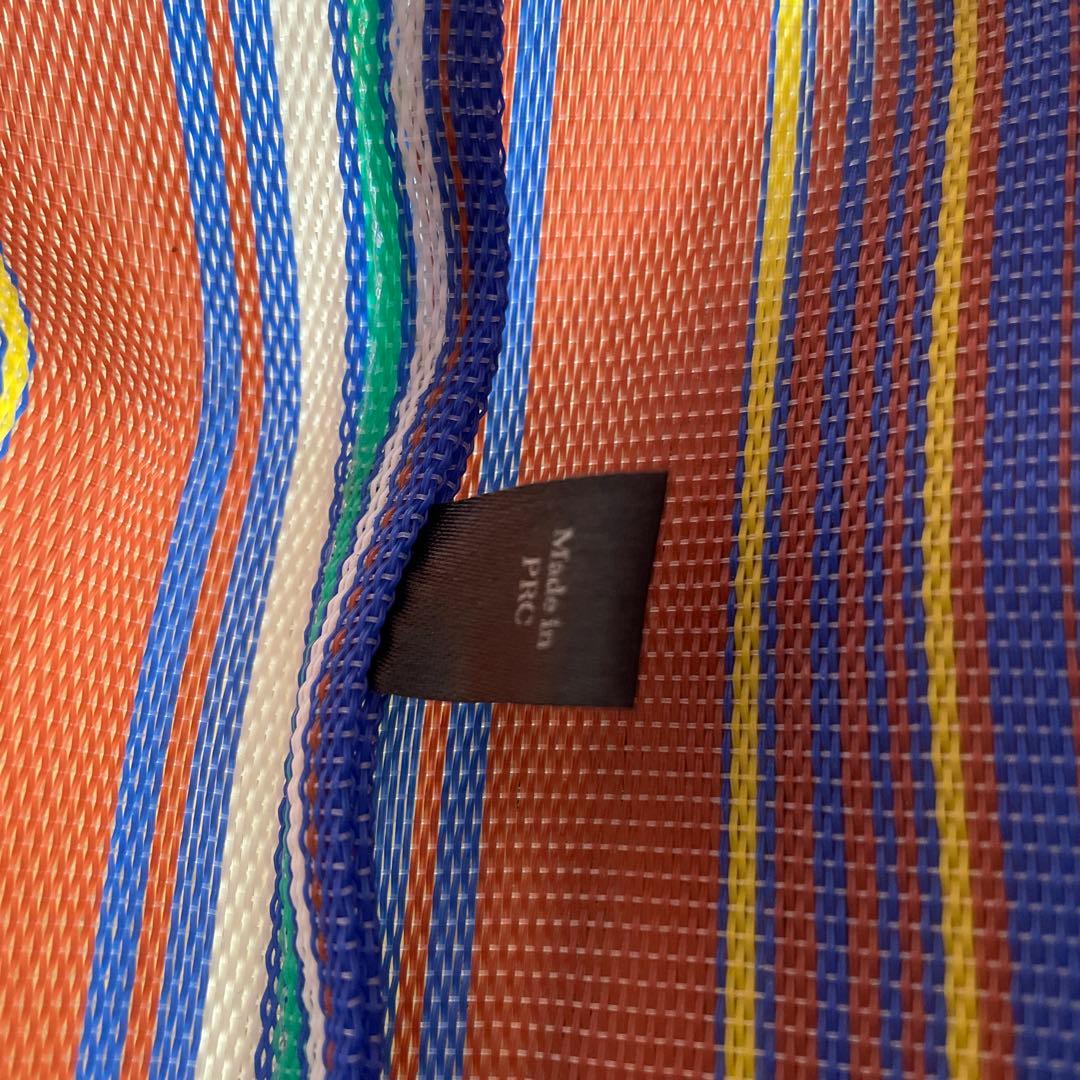 MARNI MARKET STRIPE BAG ブラウン