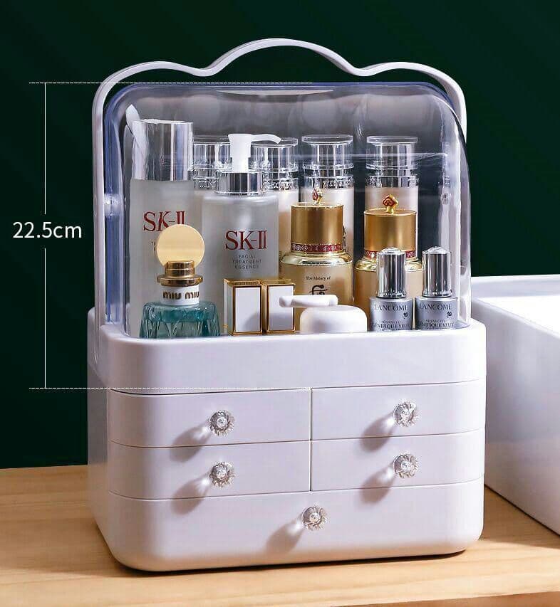 ◇新品◇  メイクボックス  大容量 化粧品収納ボックス 防水