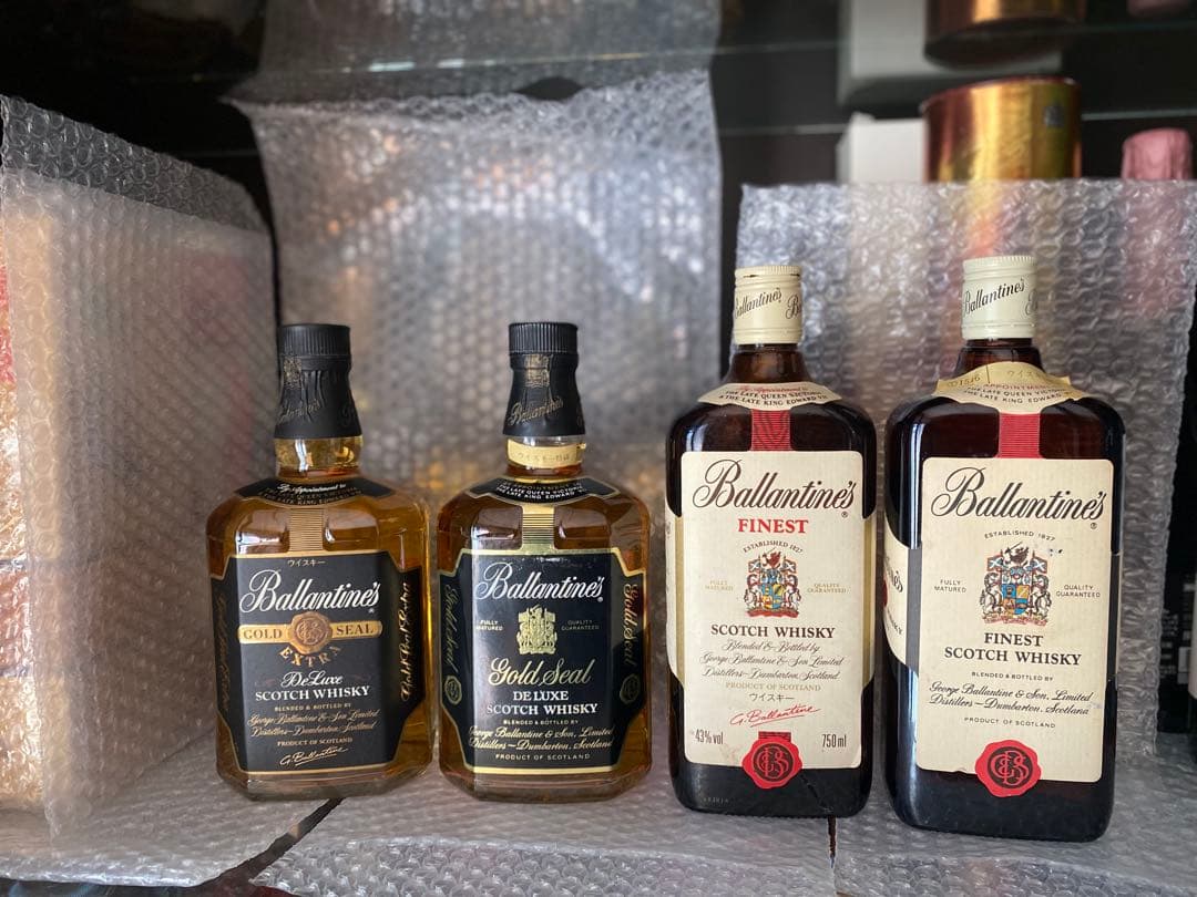 Ballantine's Gold Seal & Finest セット