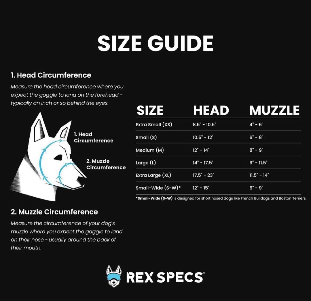 【犬用ゴーグル】REXSPECS （xs） ピンク