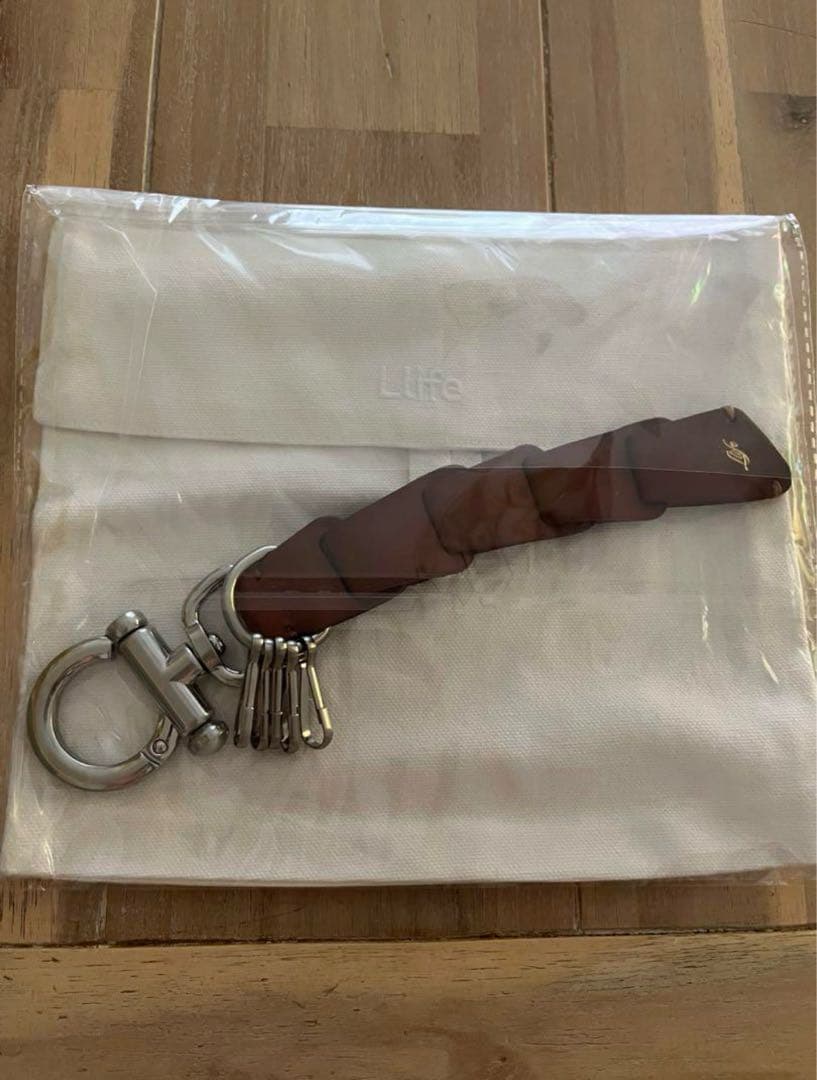 Llife LEATHER KEY CHAIN LIDNM げんじ