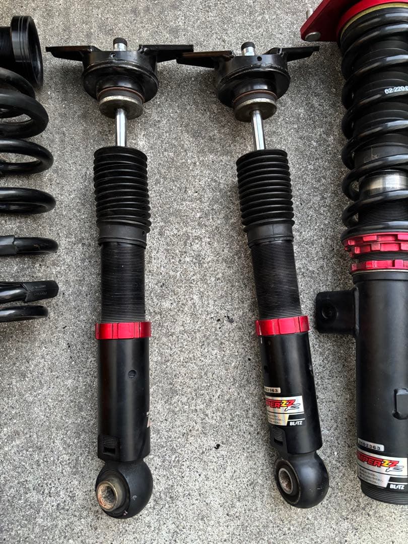 BLITZ DAMPER ZZ-R 車高調　ハリアー80 RAV4 50