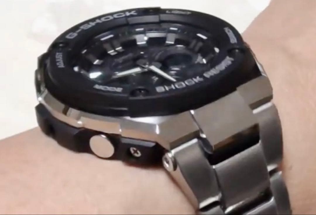 G-SHOCK ［カスタム］GST-W300 ブラック［純正ベルト付属］