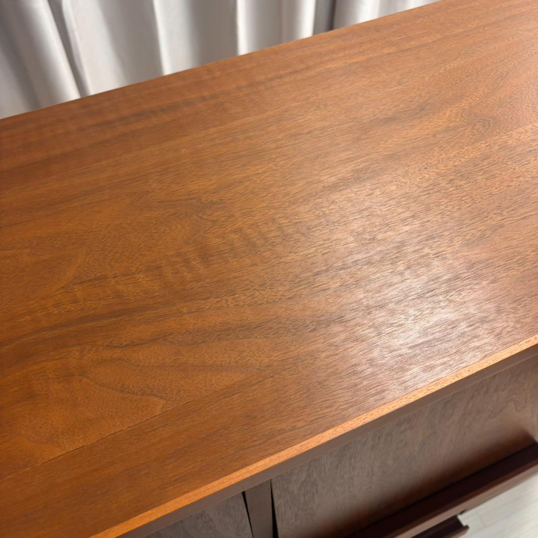 美品 高野木工 LECCE 105マガジンレコードラック ウォルナット