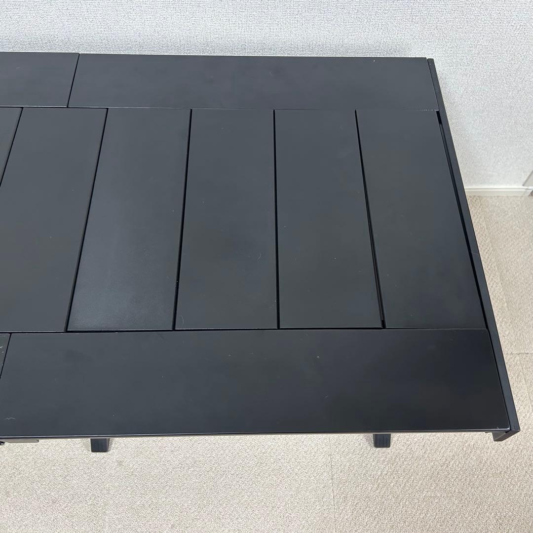 WAQマルチローテーブル 黒　アウトドアテーブル