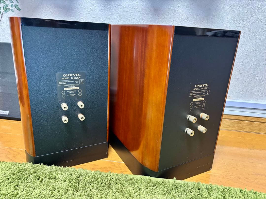 ☆貴重ONKYO スピーカー　D-412EX　２台セット