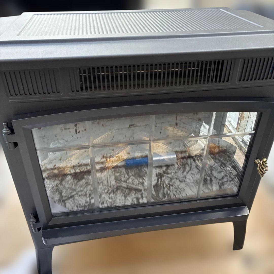 QVCジャパン　フェイク暖炉型　電気ファンヒーター　DFI-5010-01