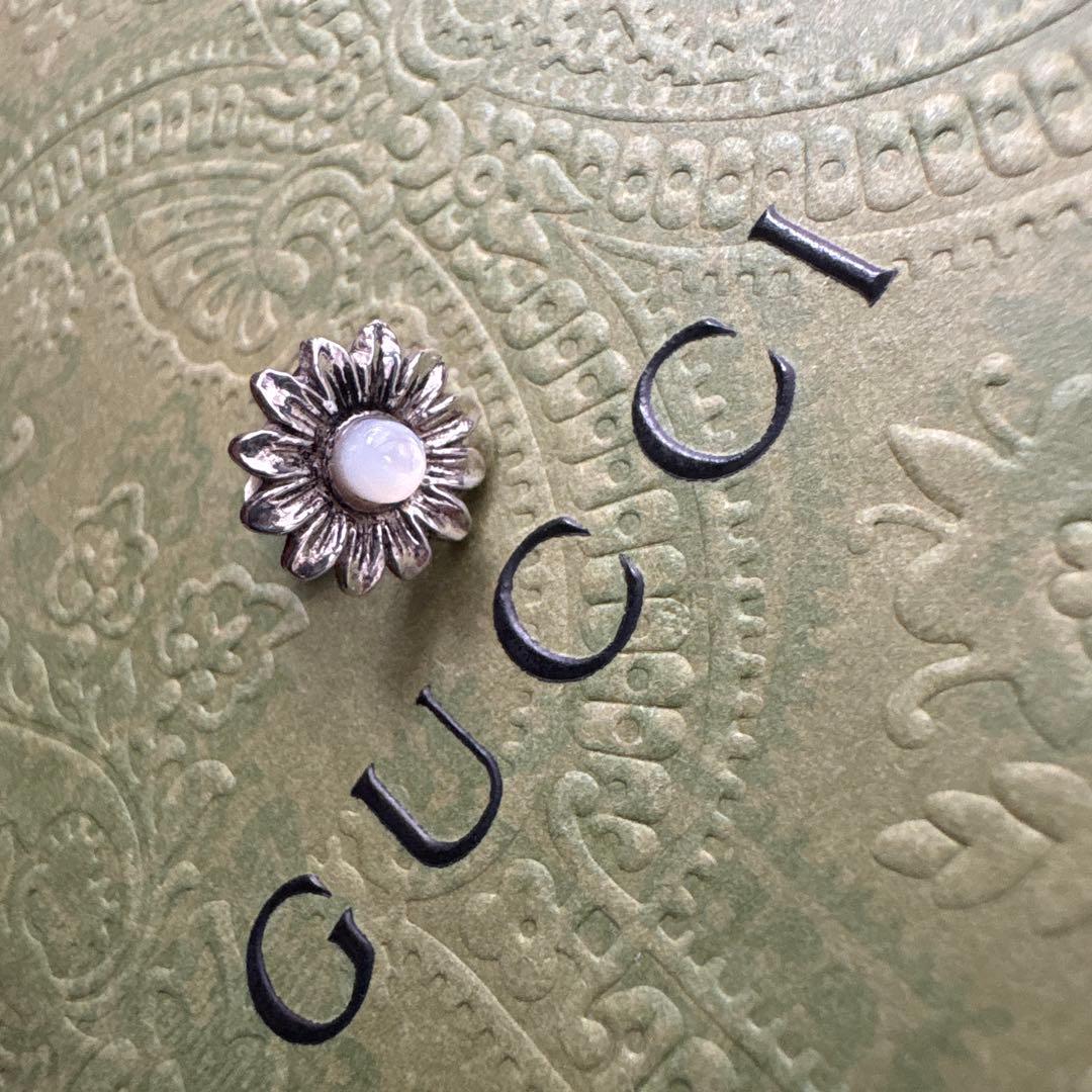 ✨️GUCCI earring✨️グッチピアス SV925 フラワー 花 片耳