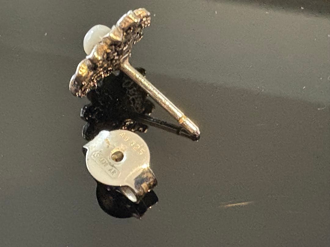 ✨️GUCCI earring✨️グッチピアス SV925 フラワー 花 片耳