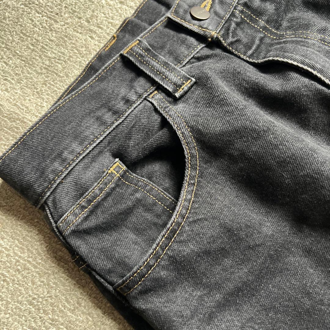 カーハートwip　ブランドンパンツ　ブラックウォッシュ