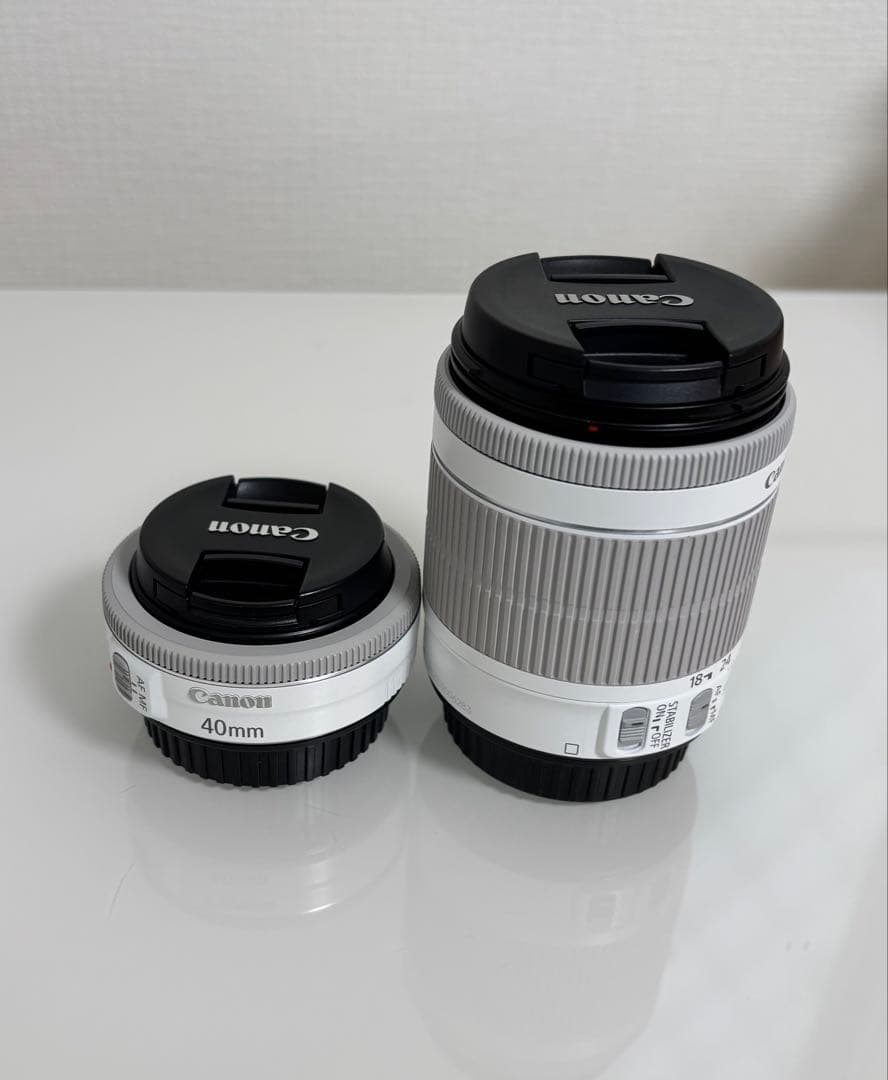 Canon EOS KissX7ホワイト レンズ2本付き