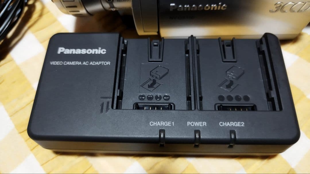 撮影再生ダビングOK Panasonic　NV-GS100 ★付属品多数★大画面