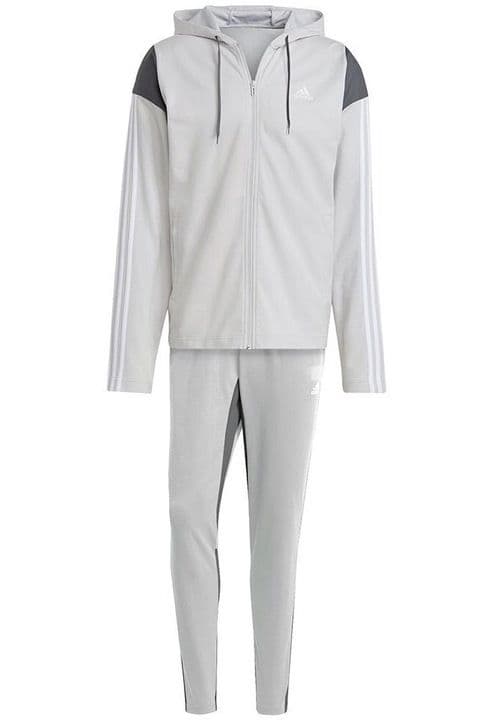 【新品・稀少サイズ4XO】アディダススポーツウェアリブインサートトラックスーツ