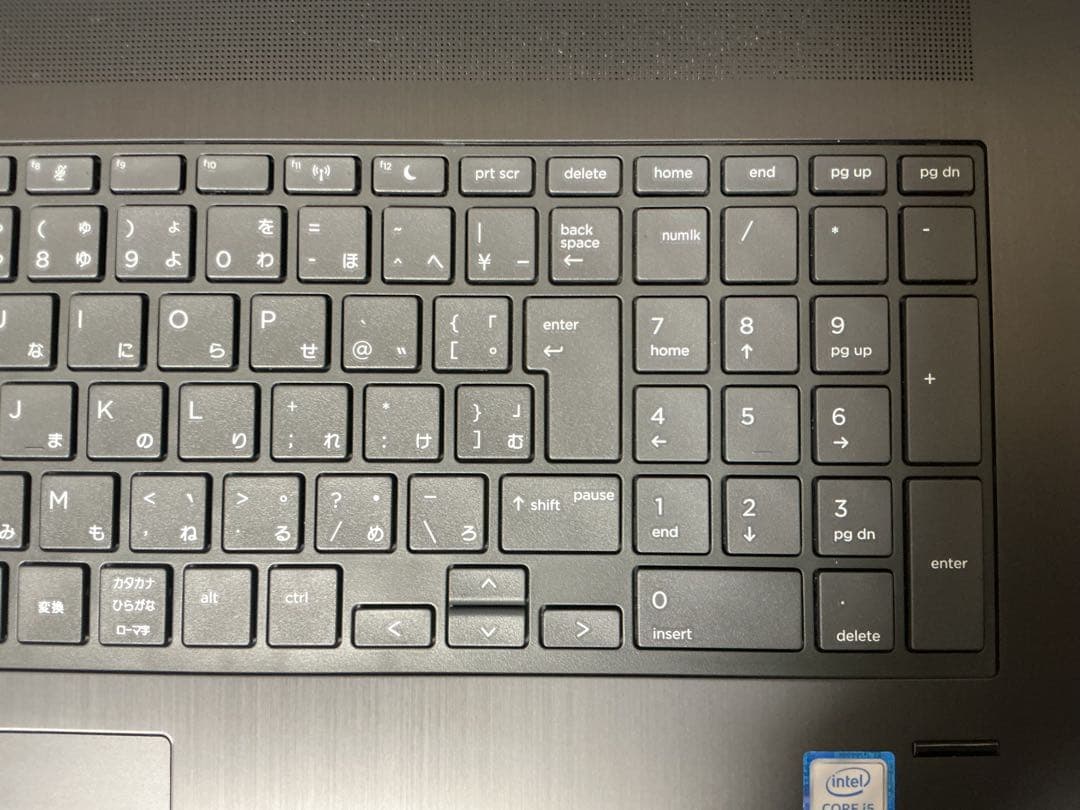 HP ProBook 大画面17インチcorei5 第8世代 新品SSD256