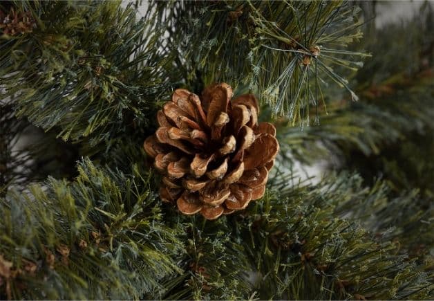 Alsace 150cm クリスマスツリー 松ぼっくり付き