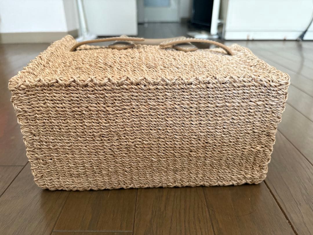 SEA ベージュ かごバッグ
