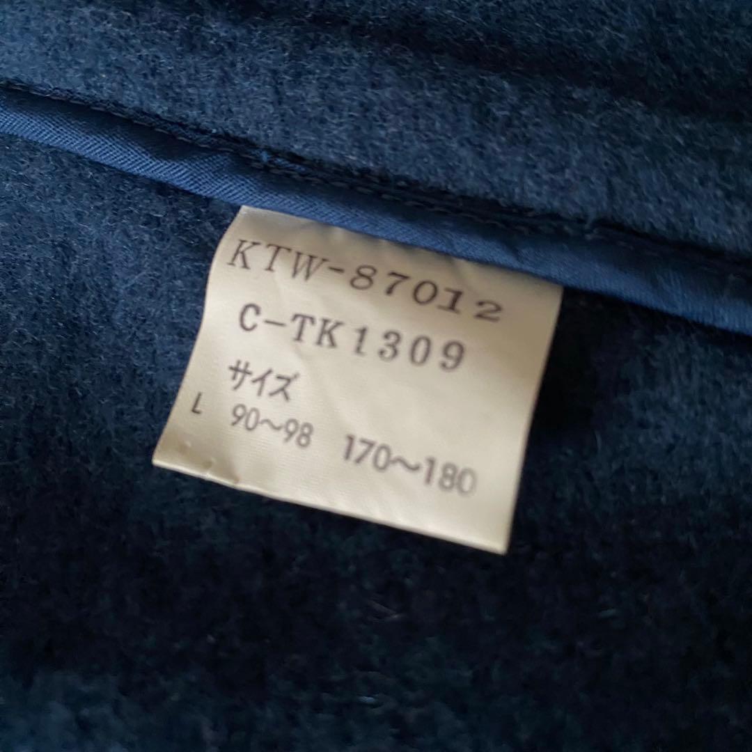 【極美品✨】Kent ヘリンボーン ダッフルコート ムーアブルック ブルー L