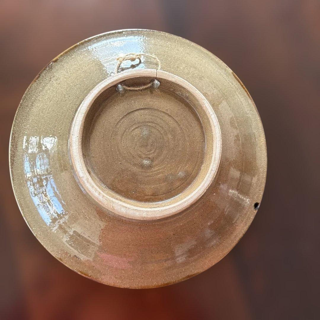 松田米司 尺皿 やちむん 北窯 民藝