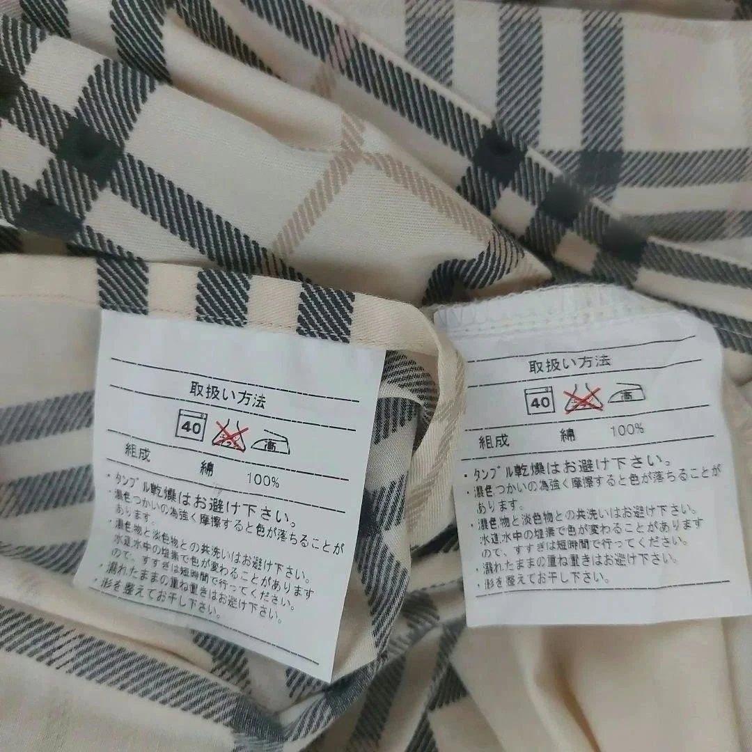 バーバリーロンドン ピロー、 コンフォーターケースSL 2枚組 枕、掛けカバー