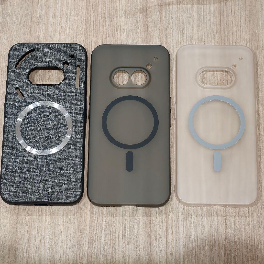 Nothing Phone 2a SIMフリー ブラック ケース付き