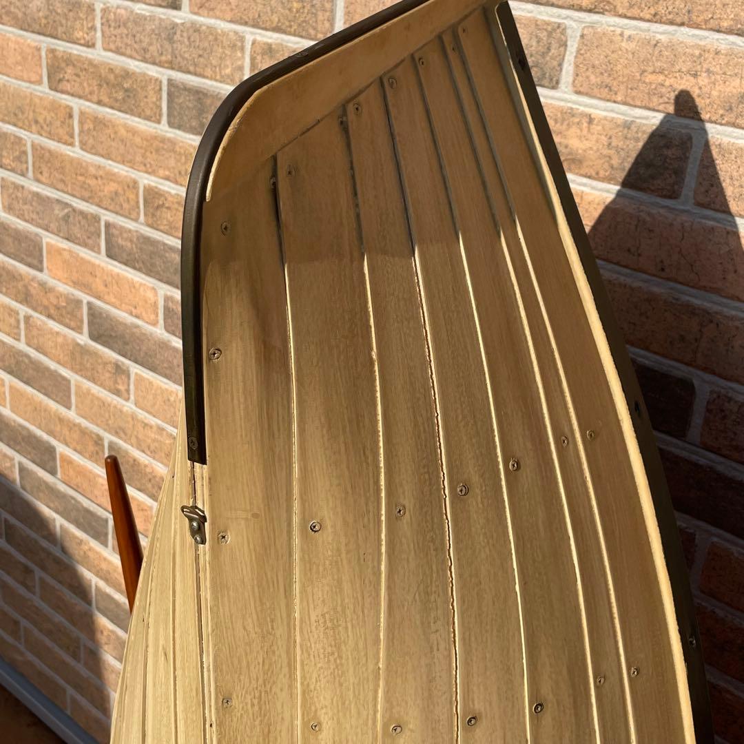 アメリカン　舟型　ボート型シェルフ！オール付き！カフェやマリンショップ！