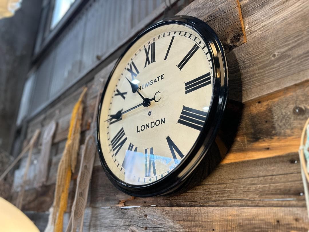 【美品】NEW GATE / ニューゲート｜掛け時計｜バターズビークロック
