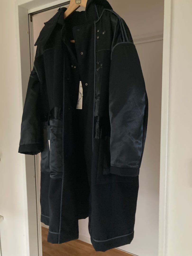 新品半額以下 エンジニアードガーメンツ ファイヤーマン ダッフルコート navy