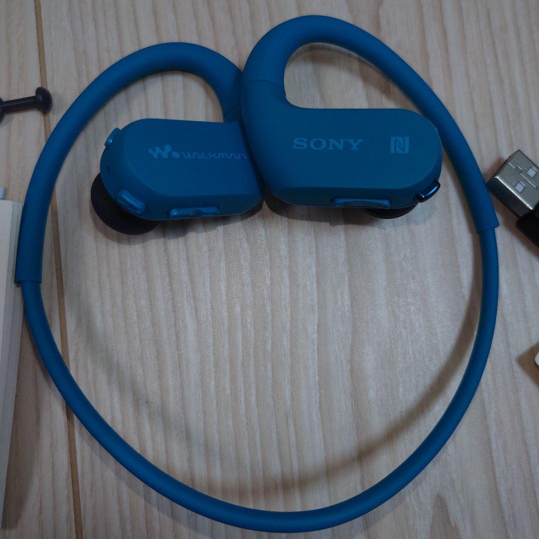 SONY NW-WS623 ワイヤレスイヤホン ブルー