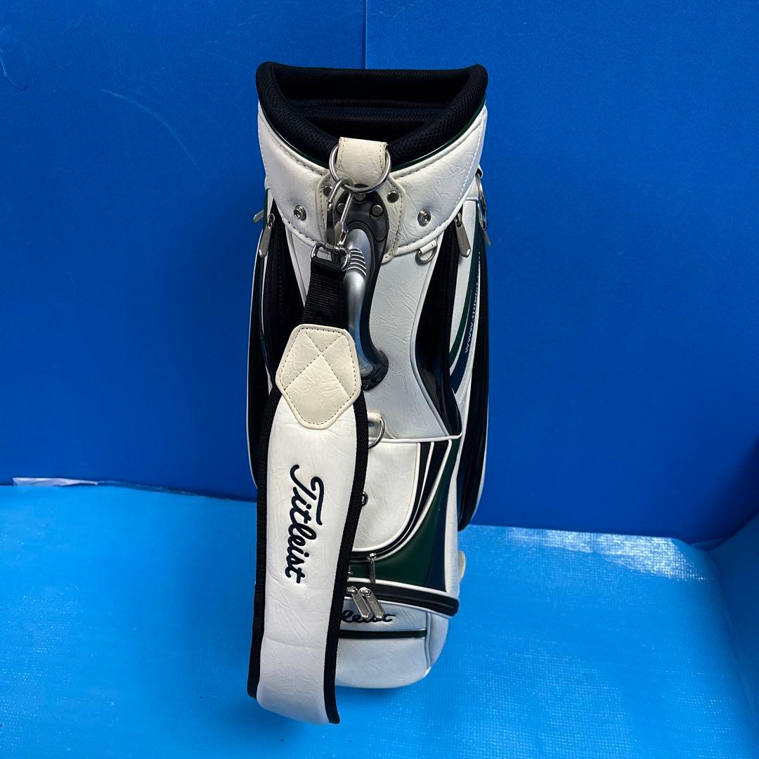 Titleist キャディバッグ ホワイト/グリーン
