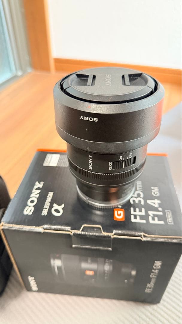 【箱付き美品】SONY FE 1.4/35 GM レンズ
