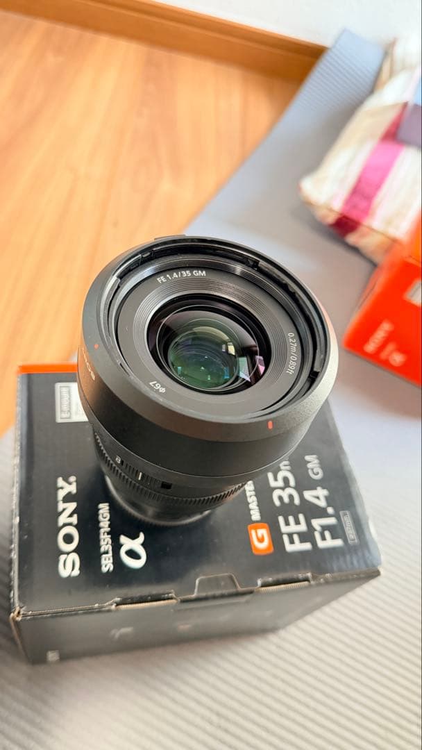【箱付き美品】SONY FE 1.4/35 GM レンズ