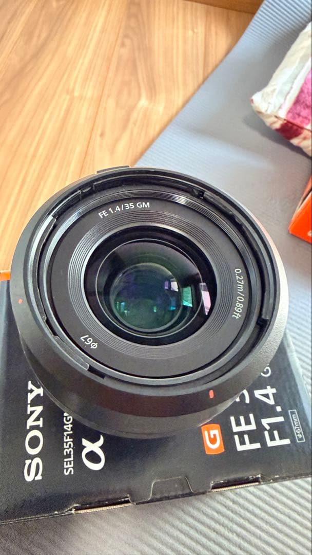 【箱付き美品】SONY FE 1.4/35 GM レンズ