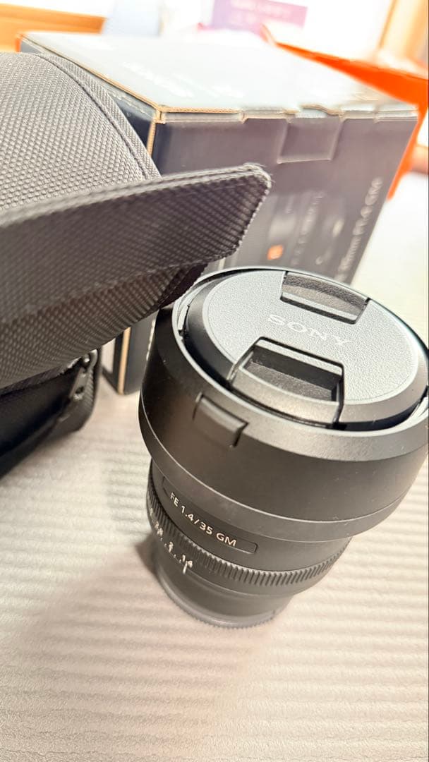 【箱付き美品】SONY FE 1.4/35 GM レンズ