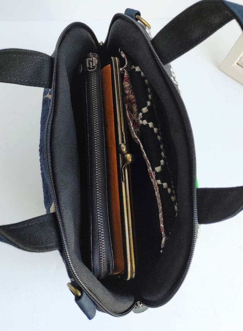 ミナペルホネン　swing camellia　バラードパッチ　ミニサイズ