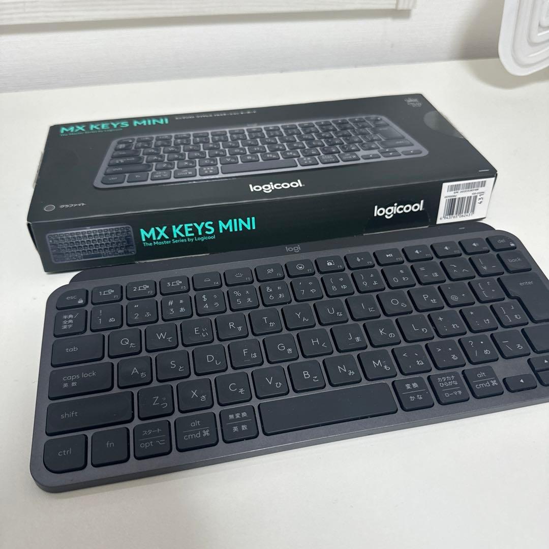 ログクールMX KEYS mini KX700GR 箱付きキーボード本体