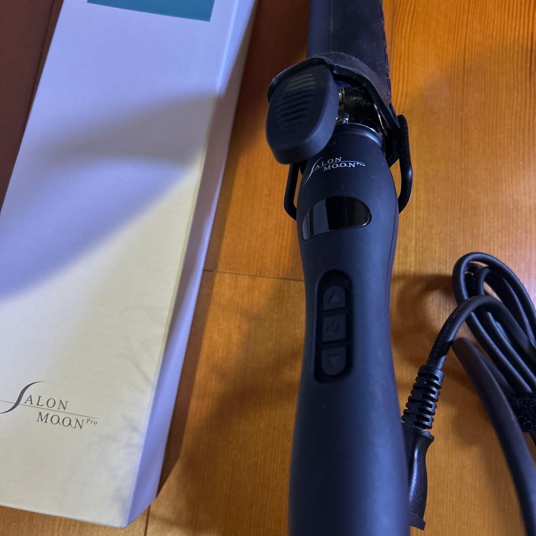 サロンムーン　ミラーダブルイオン　カールヘアアイロン　32ミリ