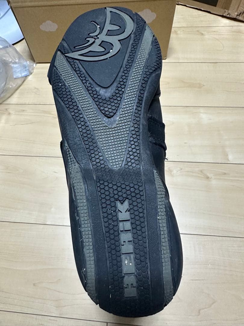 BERIK ブラック バイクブーツ SIZE43