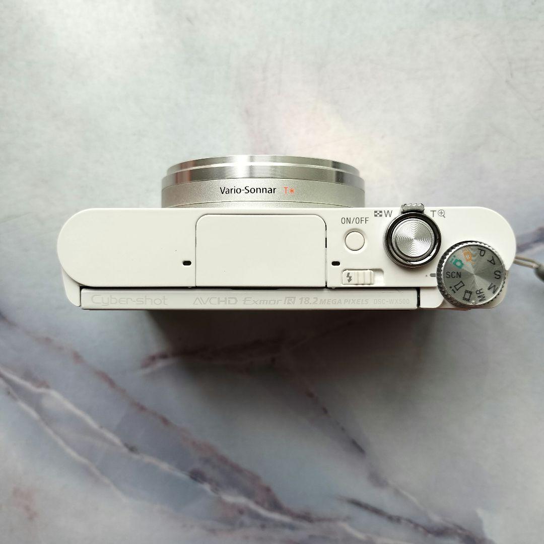 SONY コンパクトデジタルカメラ　DSC-WX500　ホワイト