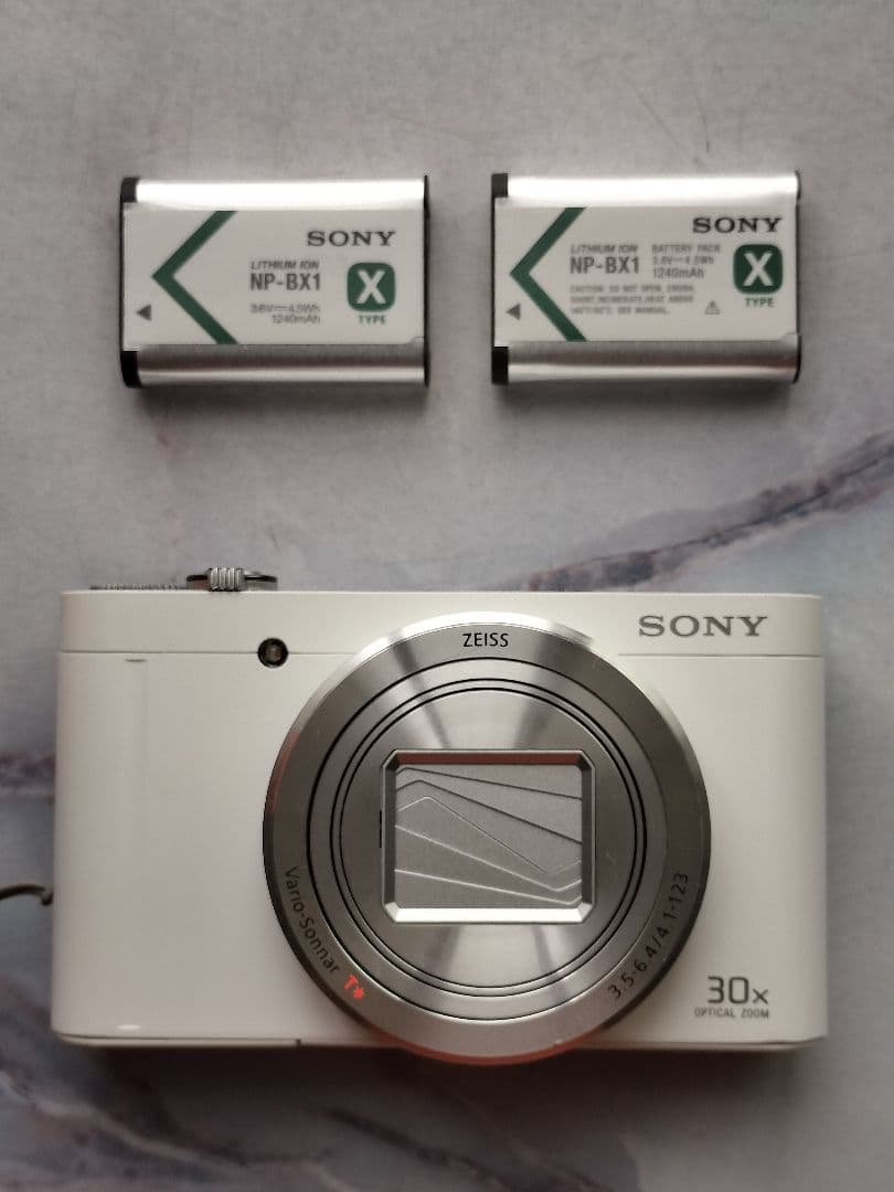 SONY コンパクトデジタルカメラ　DSC-WX500　ホワイト