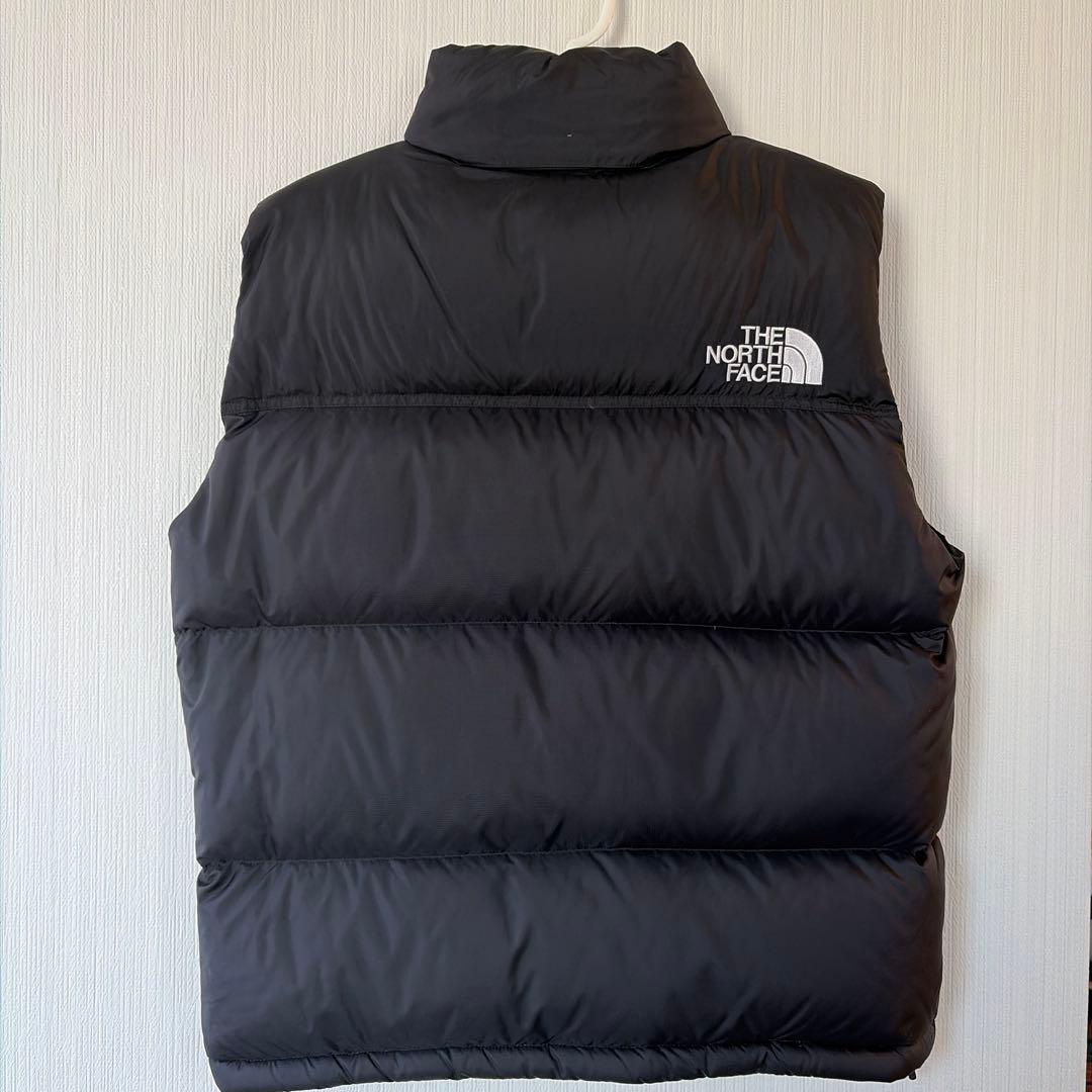 ノースフェイス　ヌプシダウンベスト　ブラック　S