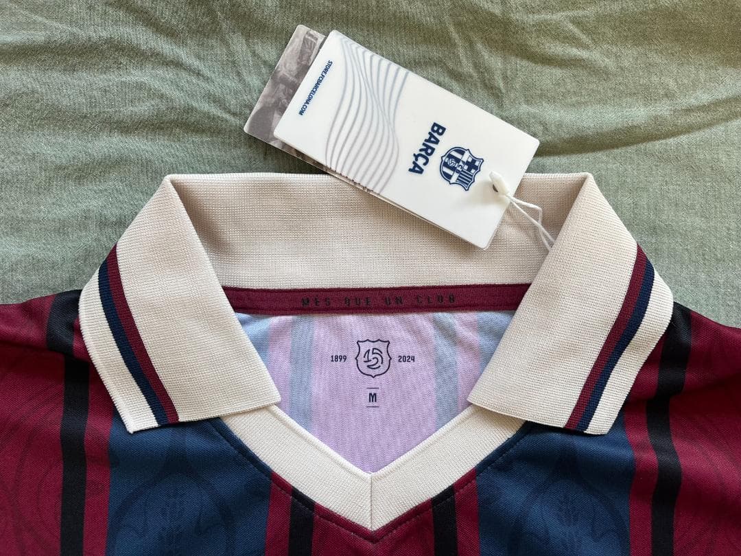 FC バルセロナ レトロシャツ - オーバーサイズ