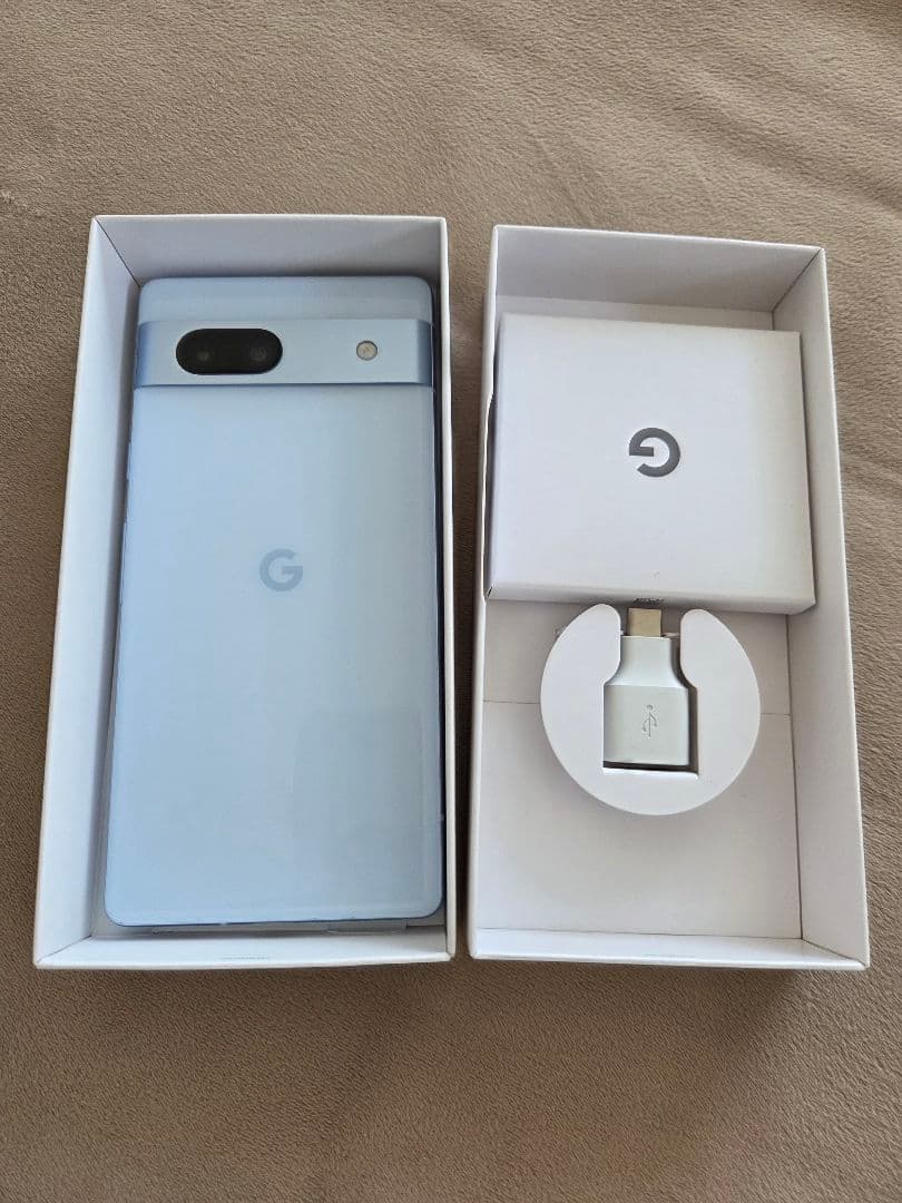 【バッテリー新品】Google Pixel7a Sea Simフリー 128GB