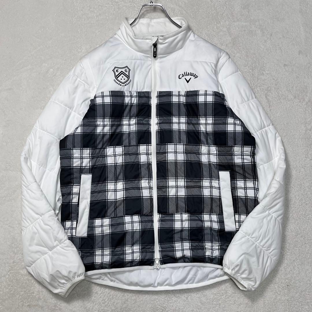 『キャロウェイ ゴルフ』2wayキルティングジャケット ベスト ダブルジップ