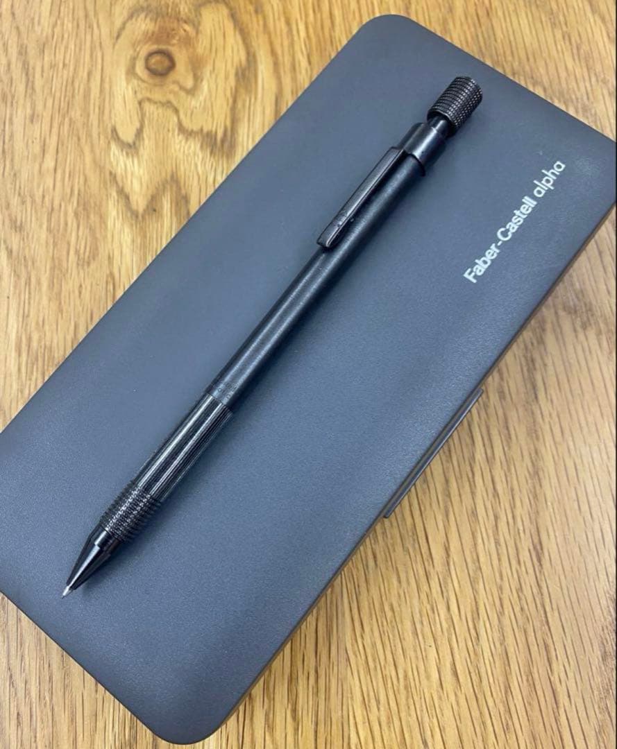 Faber-Castell alpha ブラックシャープペンシルセット