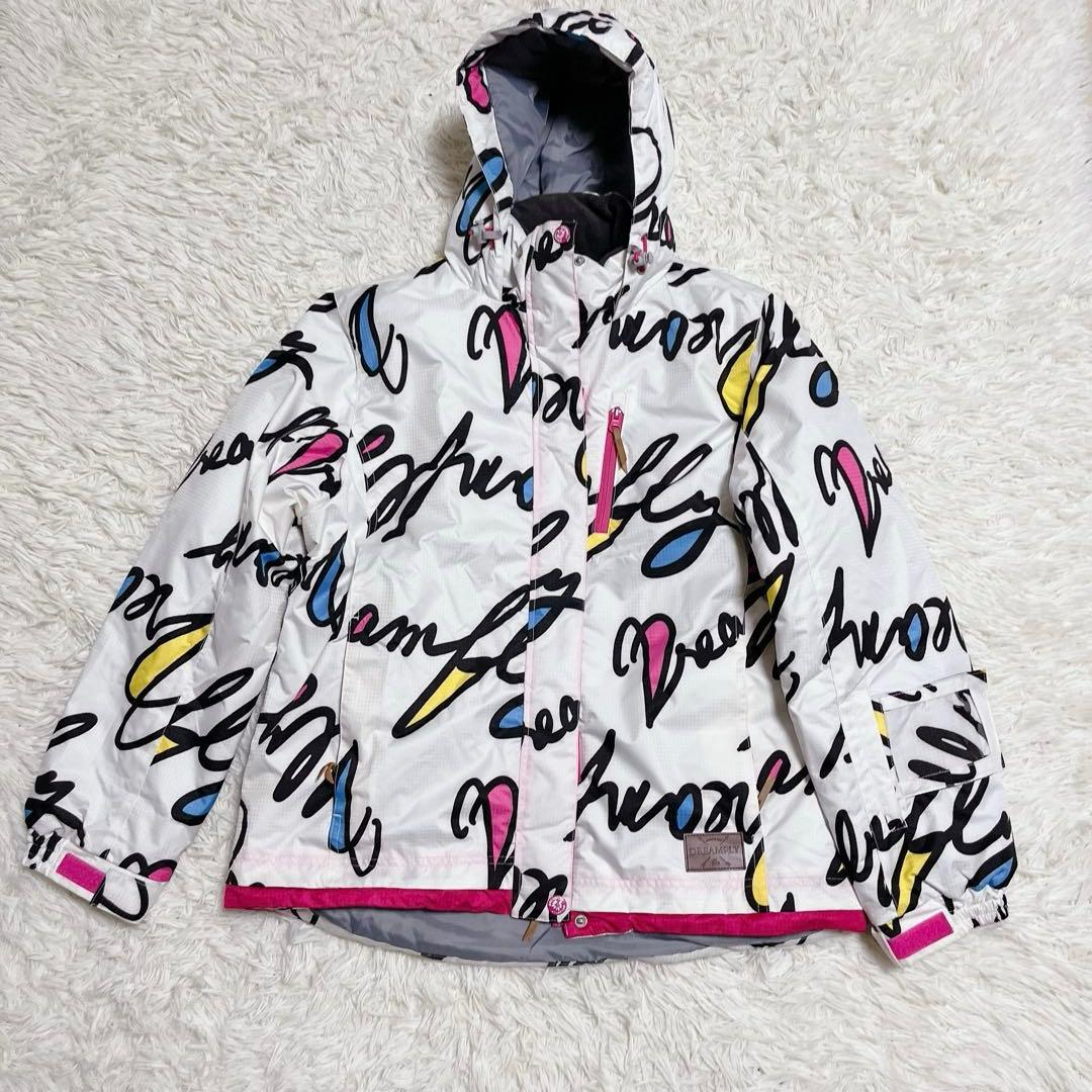 D*a様 美品！スキーウェア スノボウェア 上下セット マルチカラーLサイズ