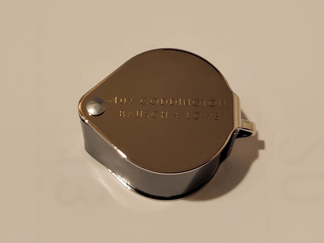 Bausch&Lomb ボシュロム ルーペ アメリカ製10倍 コディントン