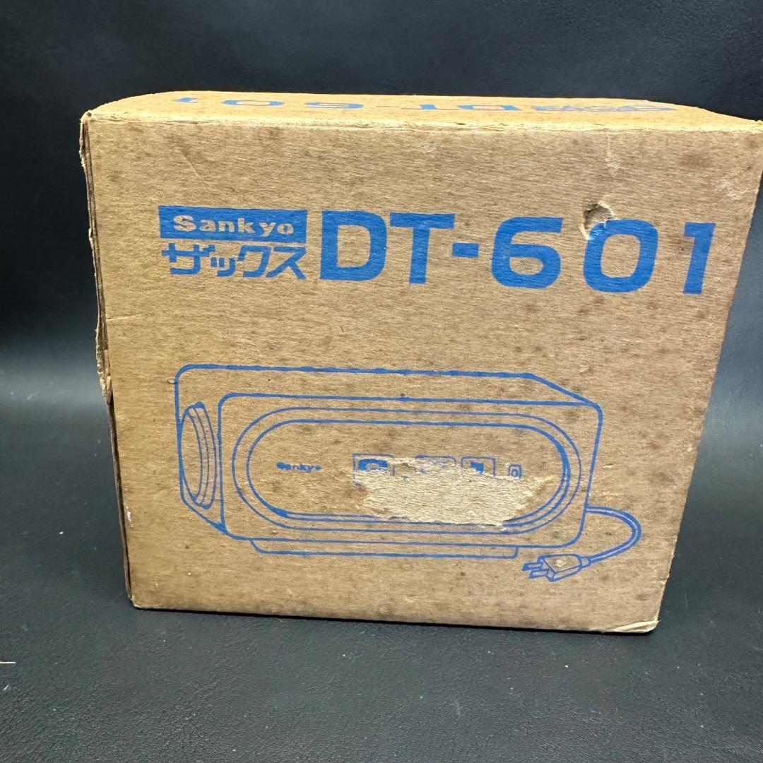 ♡Kb右1006 未使用保管品 レトロ Sankyo フリップ式置き時計
