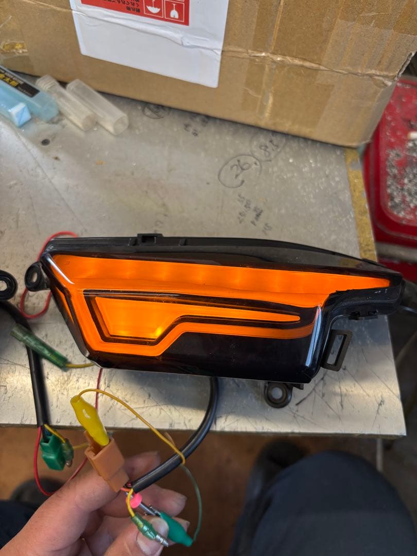シグナスx 4型 kosoウインカー　スモークレンズ付き